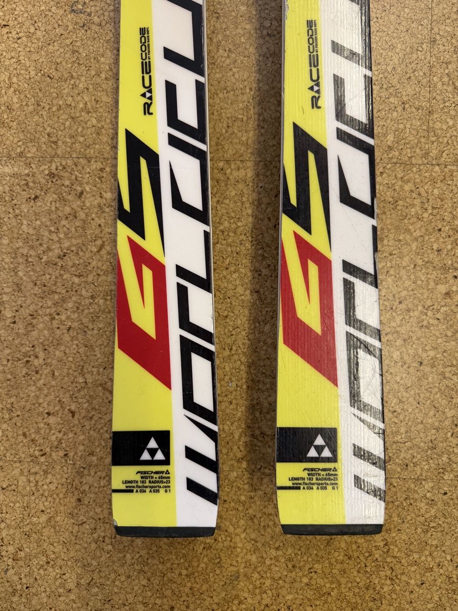 Fischer Sci: Fischer RC4 GS Race Code 183 cm inkl. Bindung – Usato da Gurmels venduto da SwissShop21 3