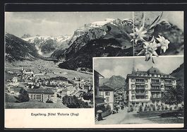 Engelberg, Hotel Victoria, Totalansicht 