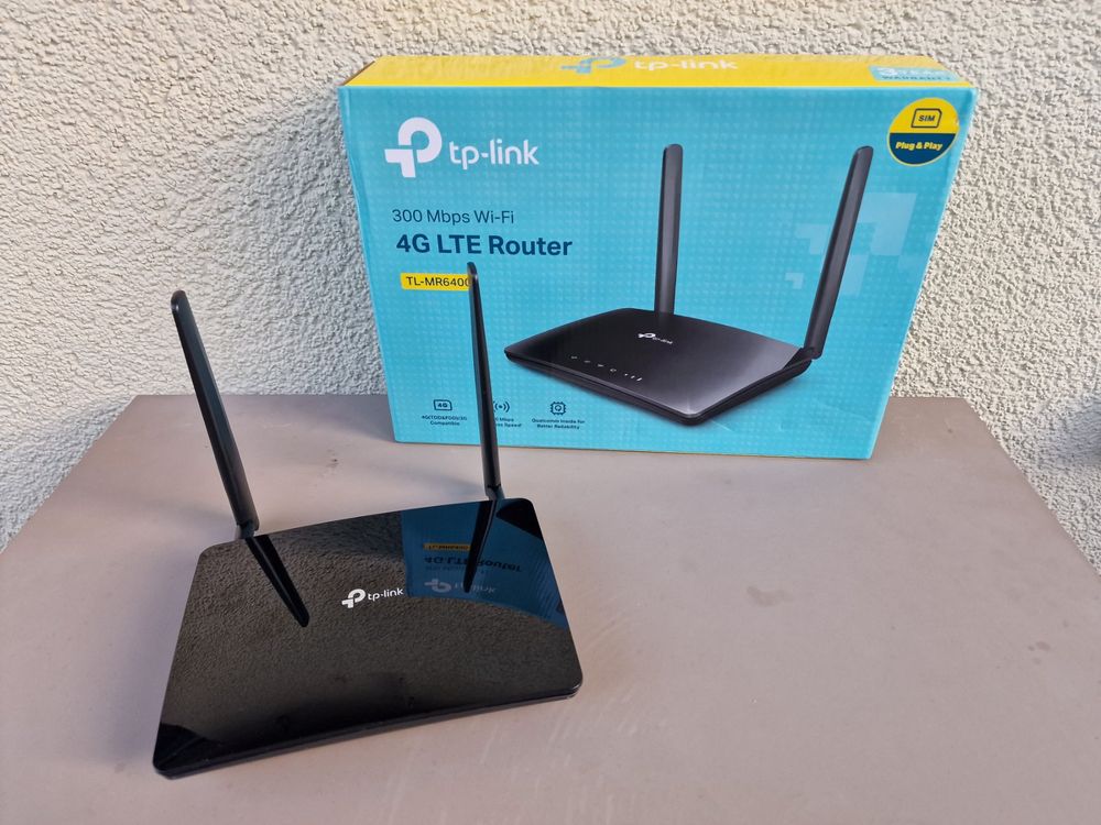 Router WiFi mit SIMKarte 4G TPLink TLMR6400 Kaufen auf Ricardo