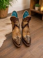 Santiags en cuir 37