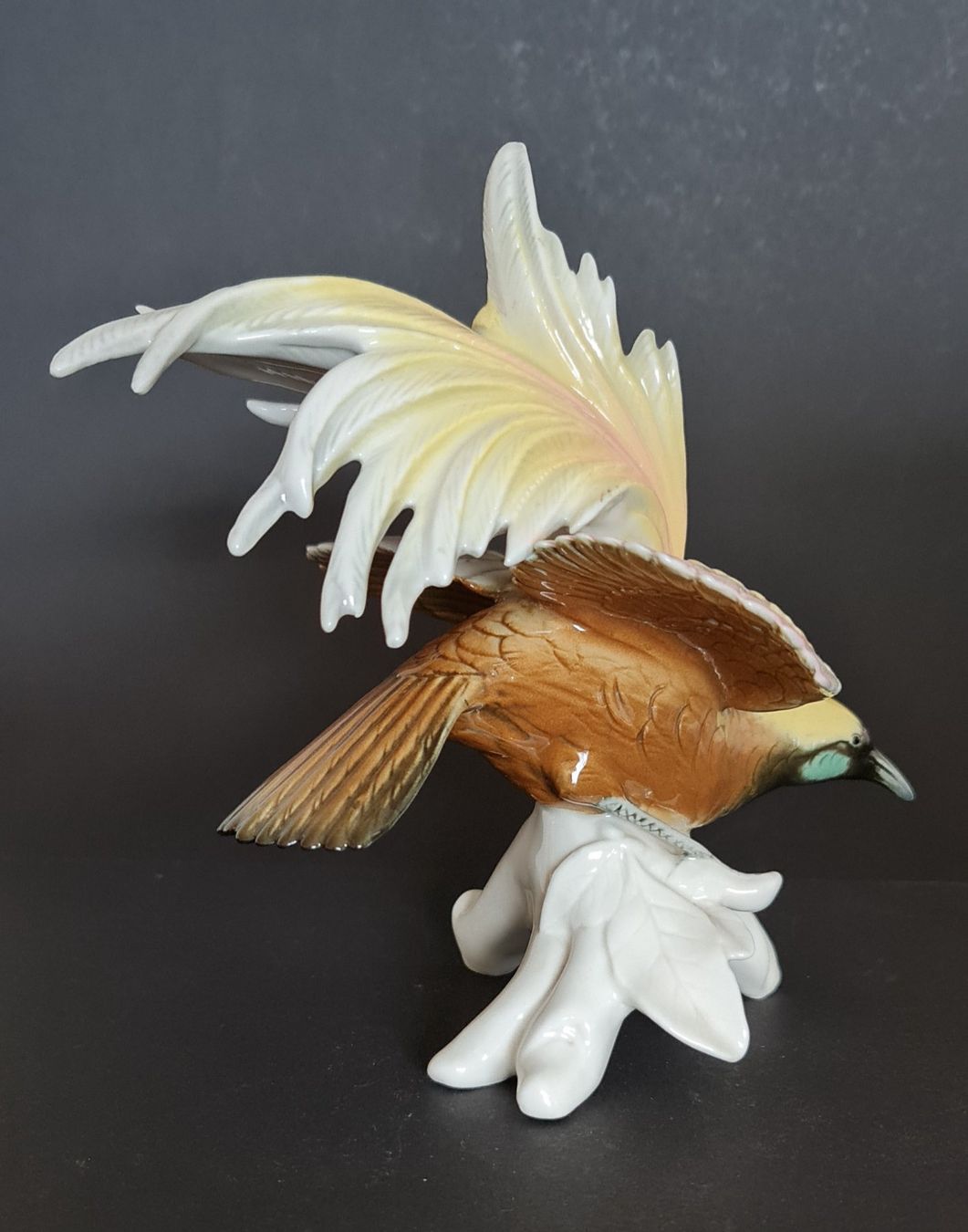 Karl Ens Statuette: Ens Paradiesvogel – Usato da Horgen venduto da Ne19 1