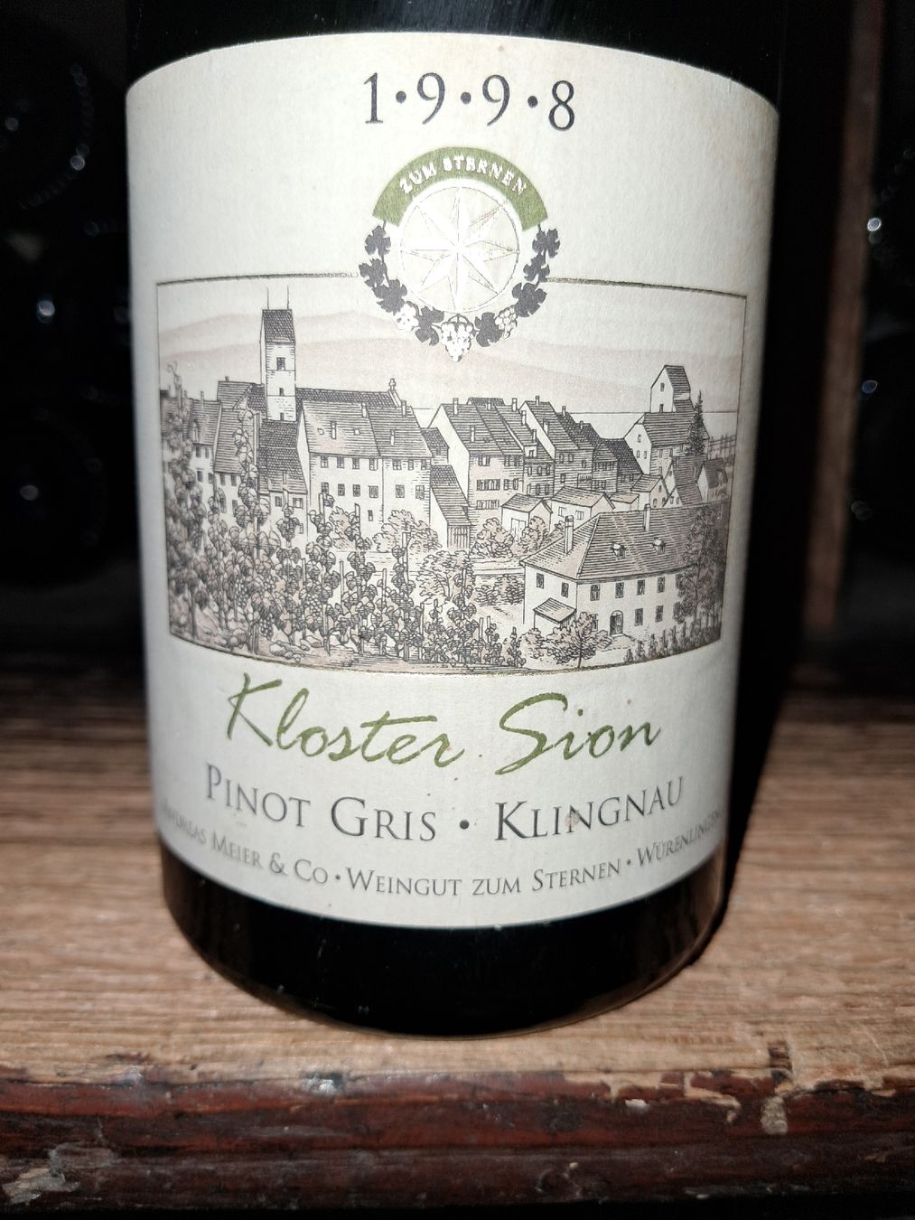 Vino: Kloster sion pinot gris 1998 – Nuovo e nell'imballaggio originale da Le locle venduto da juliensaran