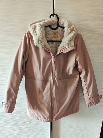 Gefütterte Regenjacke Gr.140
