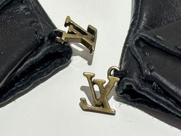 Louis Vuitton Women Gloves Lambskin Black Size S