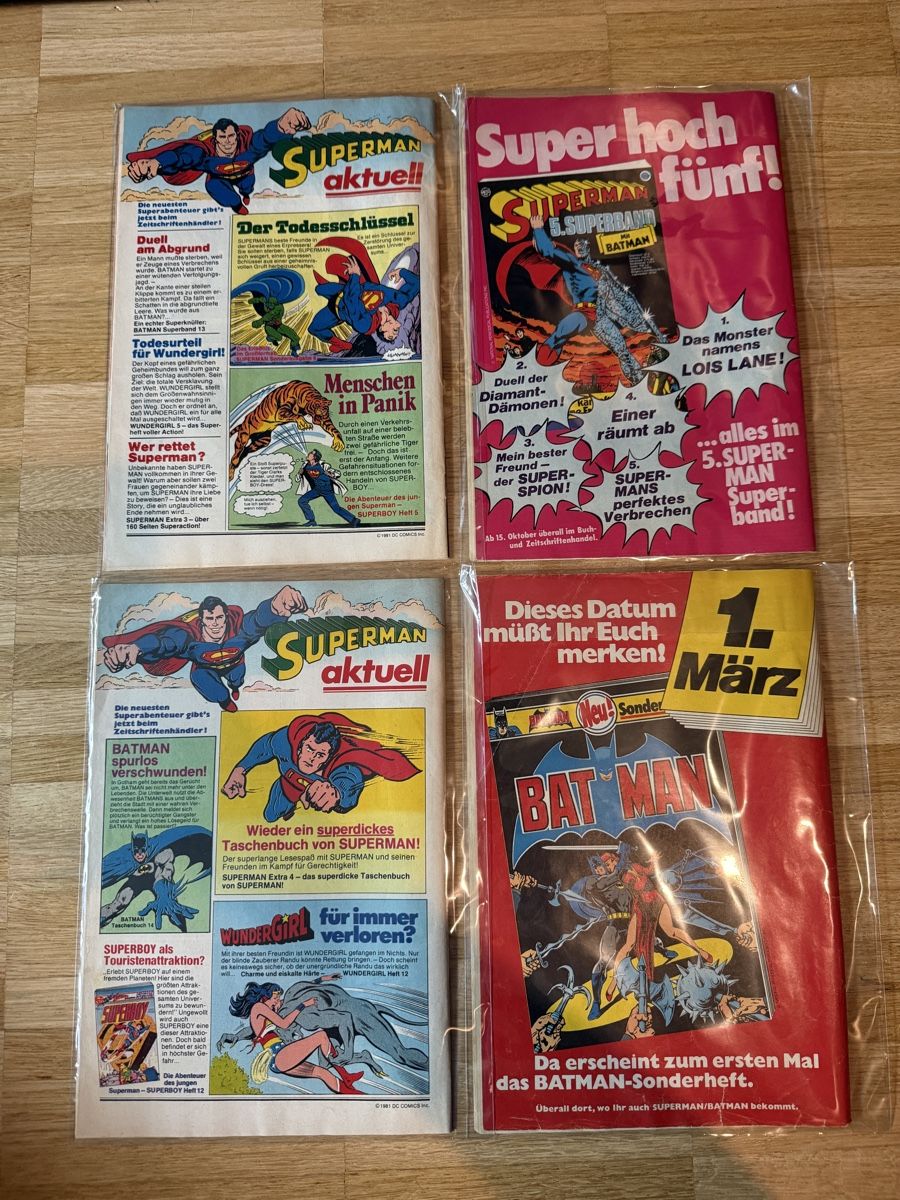 Comics: Superman / Batman Comic Set – Gebraucht aus Allschwil von Collector.Shop.Swizz 1