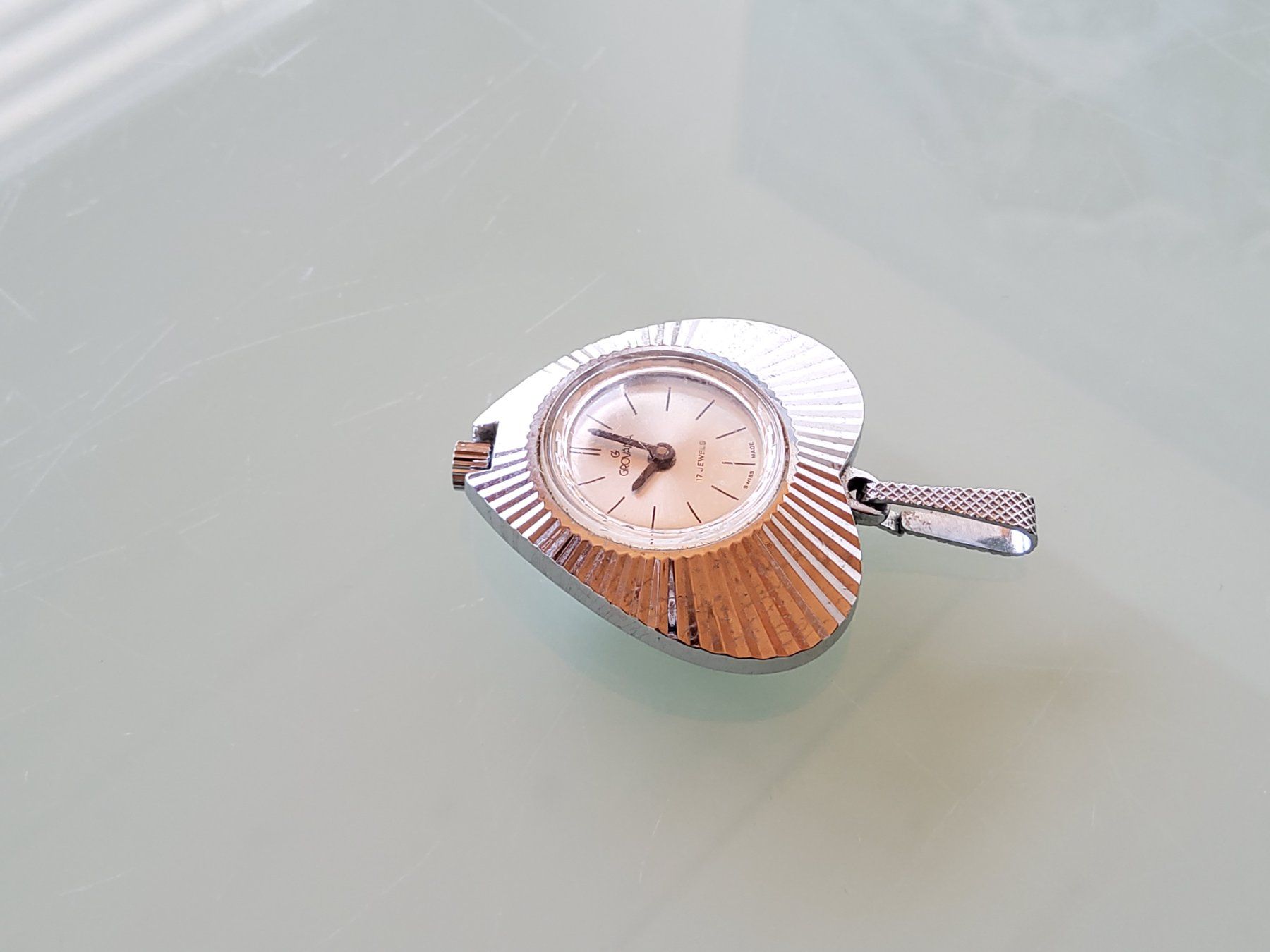 Uhren: Montre pendentif mécanique  – Gebraucht aus Malleray von Broc-Mo 6