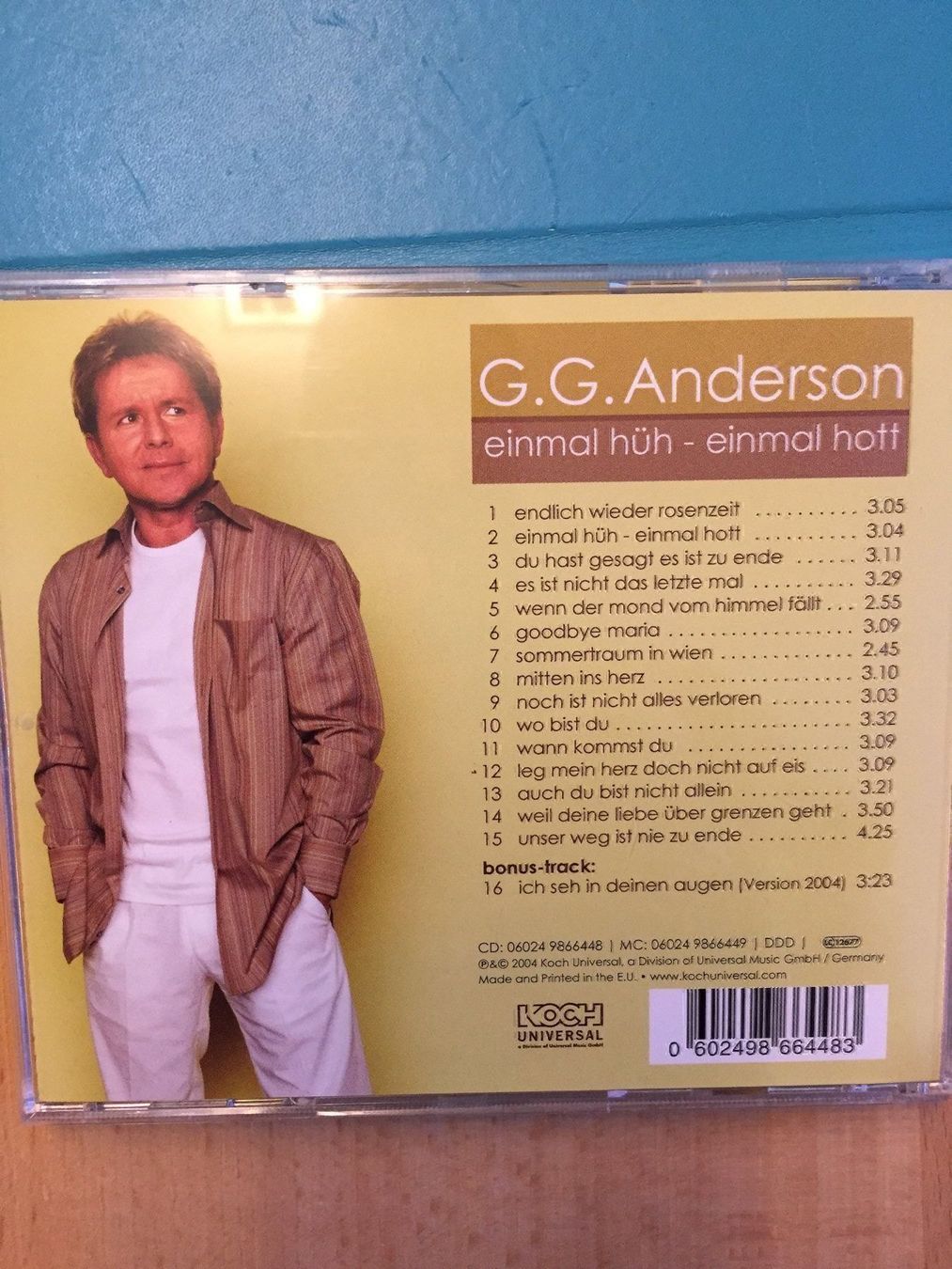 CD: G.G. Anderson - einmal hüh - einmal hott – Usato da Rüti ZH venduto da alumedien 1