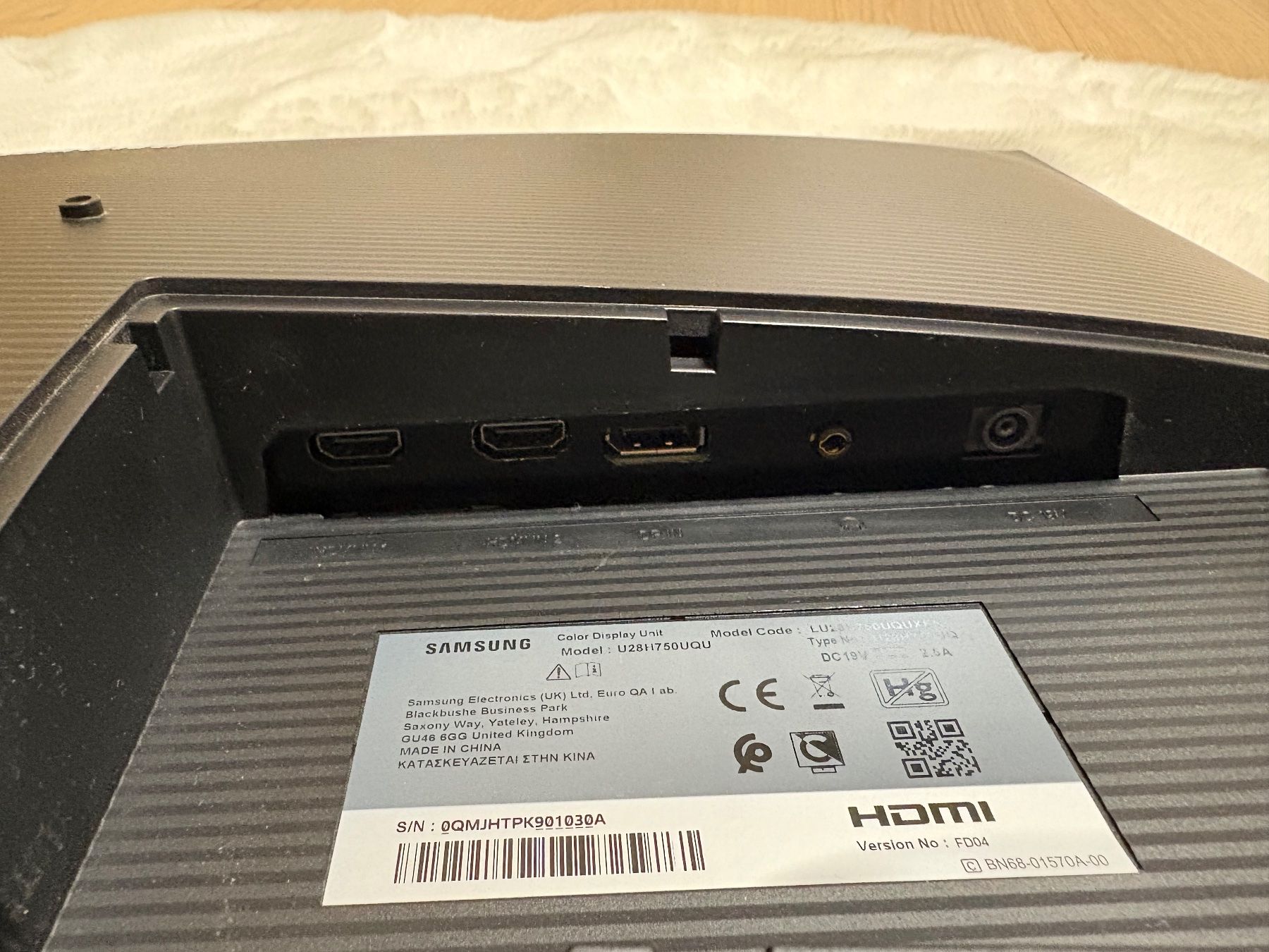 Samsung Monitor: Monitor Samsung 27" – Usato da Münchwilen TG venduto da Ma-clean 4