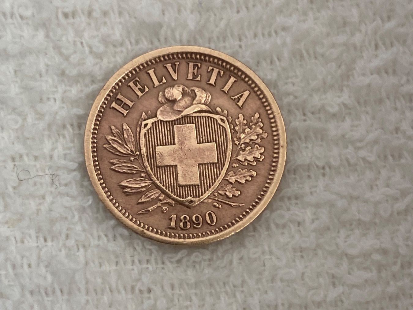 Tutti le monete: 2 centimes/Rappen 1890 – Usato da Nyon venduto da Ilmi09