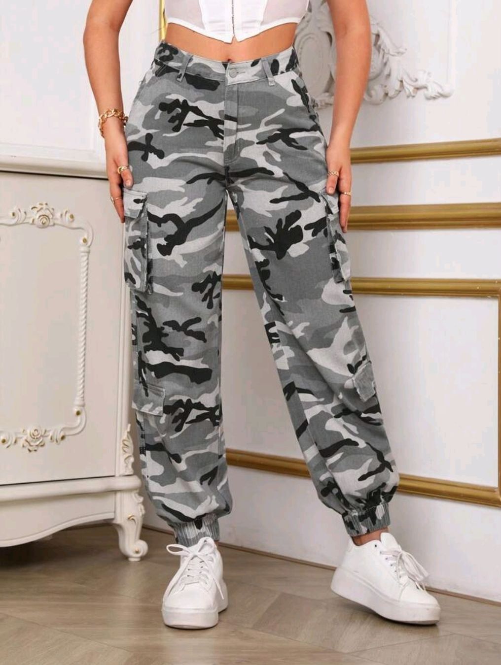 Pantalons: Camouflage Hose Gr. S (grau oder blau) - VERSAND möglich – Neuf avec emballage d'origine à St.Peterzell par the2ndchance 3
