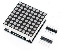 MAX 7219 8x8 LED Matrix-Modul rot