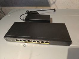 Zyxel GS1900-8HP – Managed Gigabit PoE Switch (8-Port)