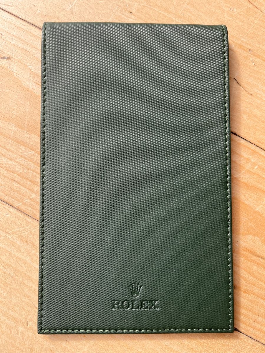 Schläger & Sets: Rolex Golf Scorecard Holder – Gebraucht aus Pontresina von ste_5mly