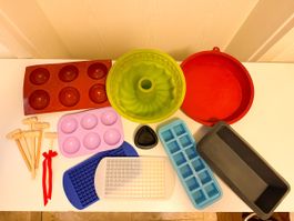 Silikonformen – Backen, Eiswürfel & Schokolade