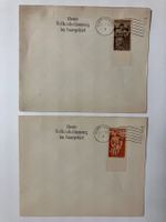 Abstimmung Saargebiet 1935, Mi 199-205, Briefe m. Sonderstem