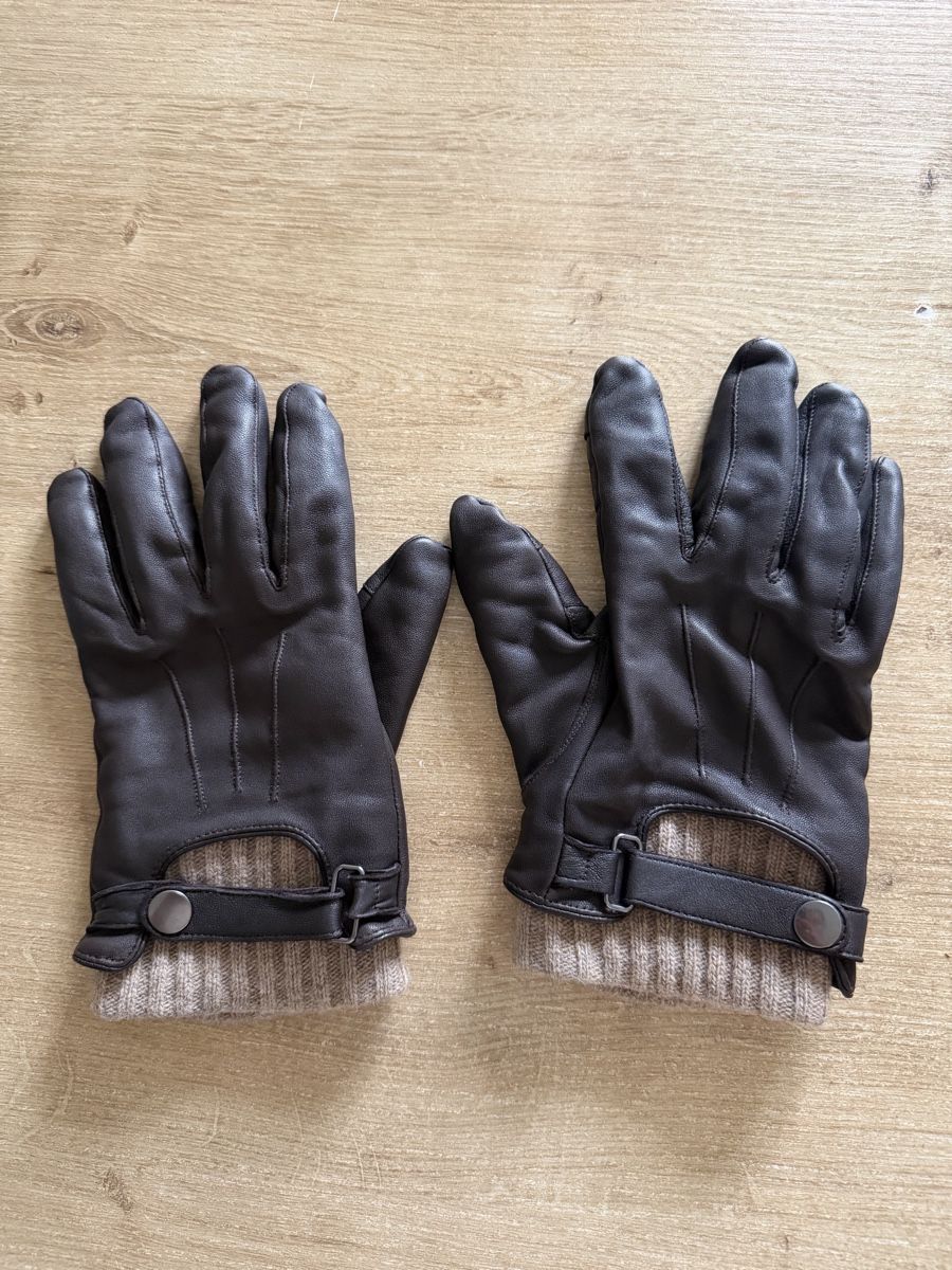 Sonstige Accessoires für Herren: Manor Lederhandschuhe, Grösse M/L – Gebraucht aus Grindelwald von TSG-G-Town
