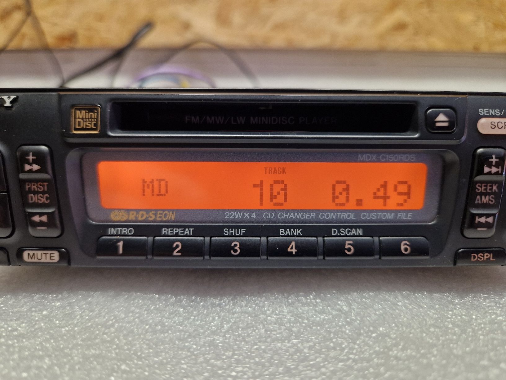 Sony Minidisc: Sony MDX-C150RDS – Usato da Arbon venduto da Mayak_Sound 4