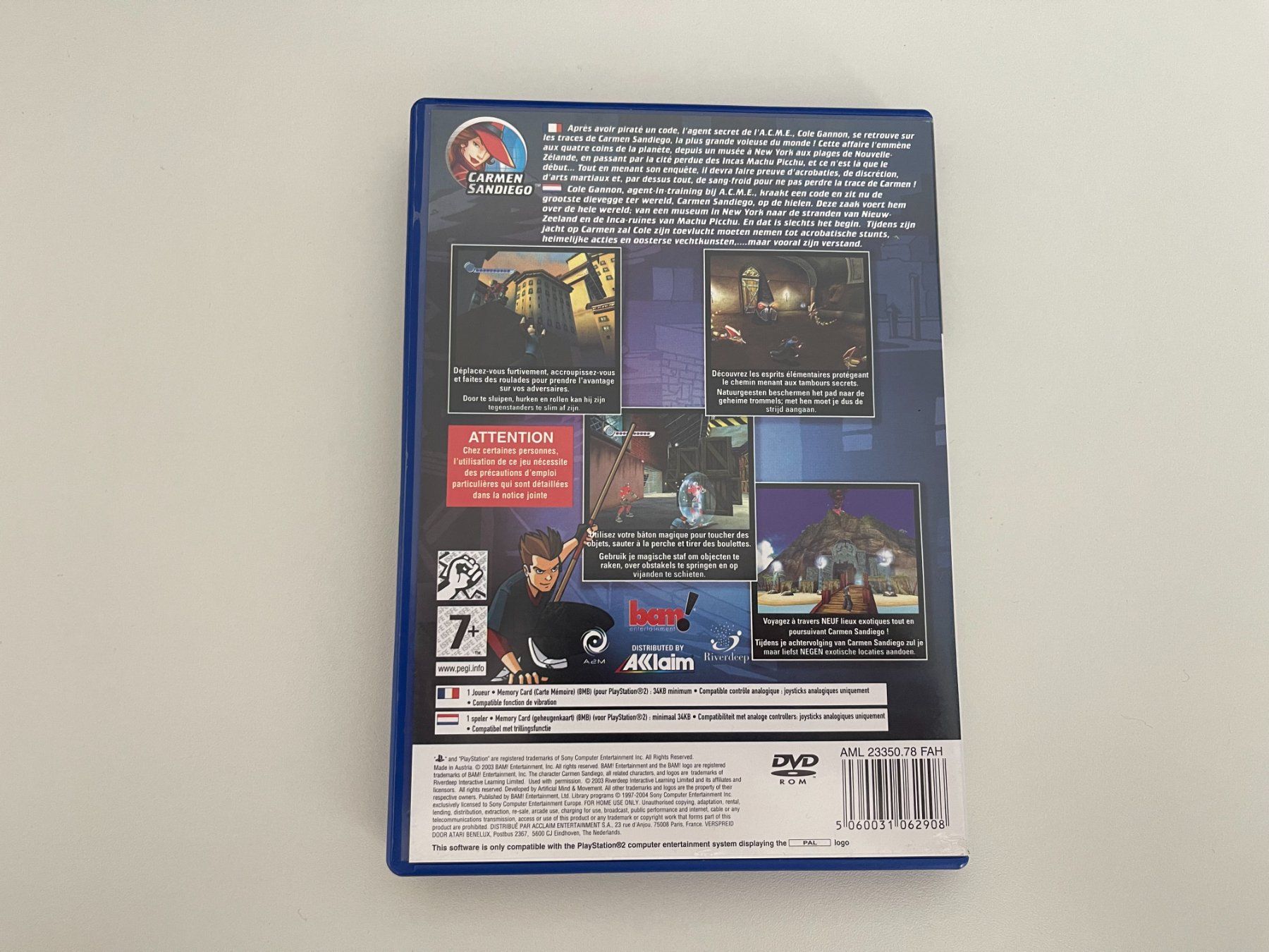 Sony Giochi: Carmen Sandiego, Sony Playstation 2, PS2 – Usato da Couvet venduto da nay_prh5 2