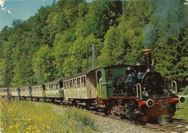 SiTB"Schnaaggi-Schaaggi",Dampflok E 3/3 Nr.5 m.Personenw. AK