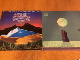 Mike Oldfield Schallplatten Konvolut: Music Wonderland, Cris