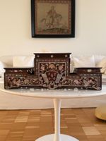 Antique wooden Altar with mother-of-pearl inlay