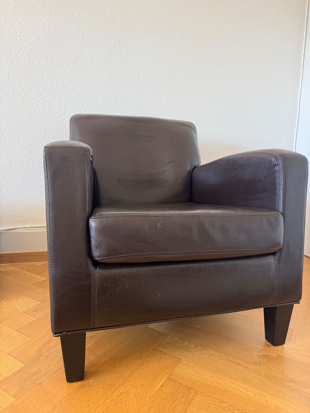 Sessel: Sessel Leder braun Kunstleder – Gebraucht aus Bern von val_f82l 2