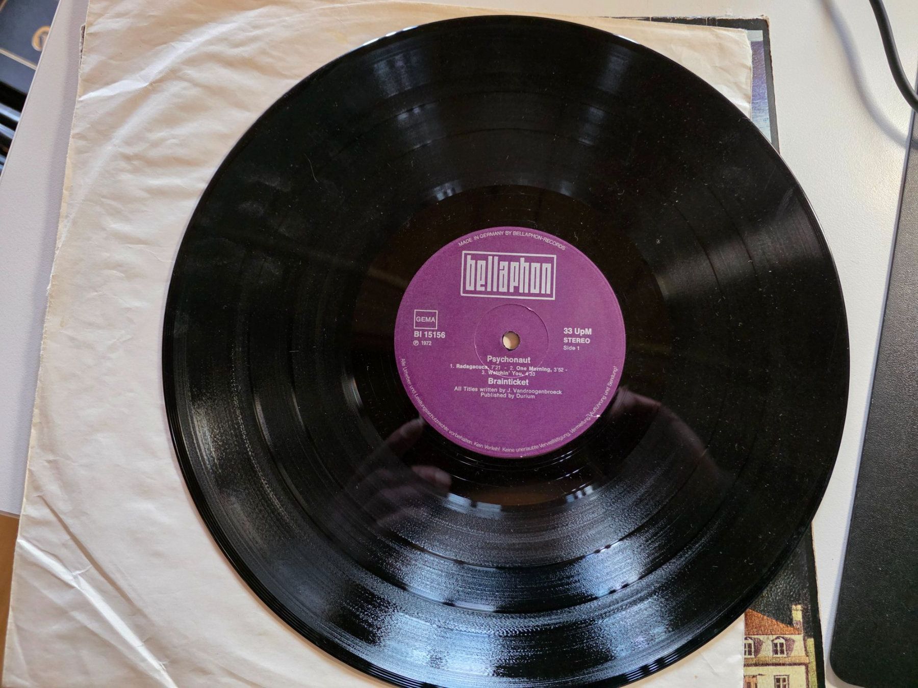 Dischi in vinile: Vinyl LP - Brainticket - Psychonaut 1972 – Usato da Walterswil BE venduto da Lonitti 4