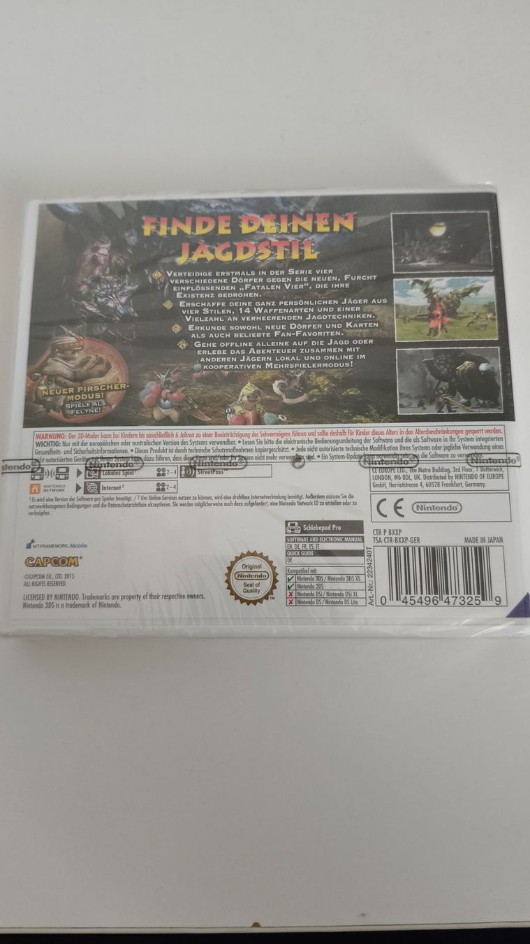 Capcom Giochi: Monster Hunter Generations 3DS – Nuovo e nell'imballaggio originale da Nyon venduto da aar_g6pl 1
