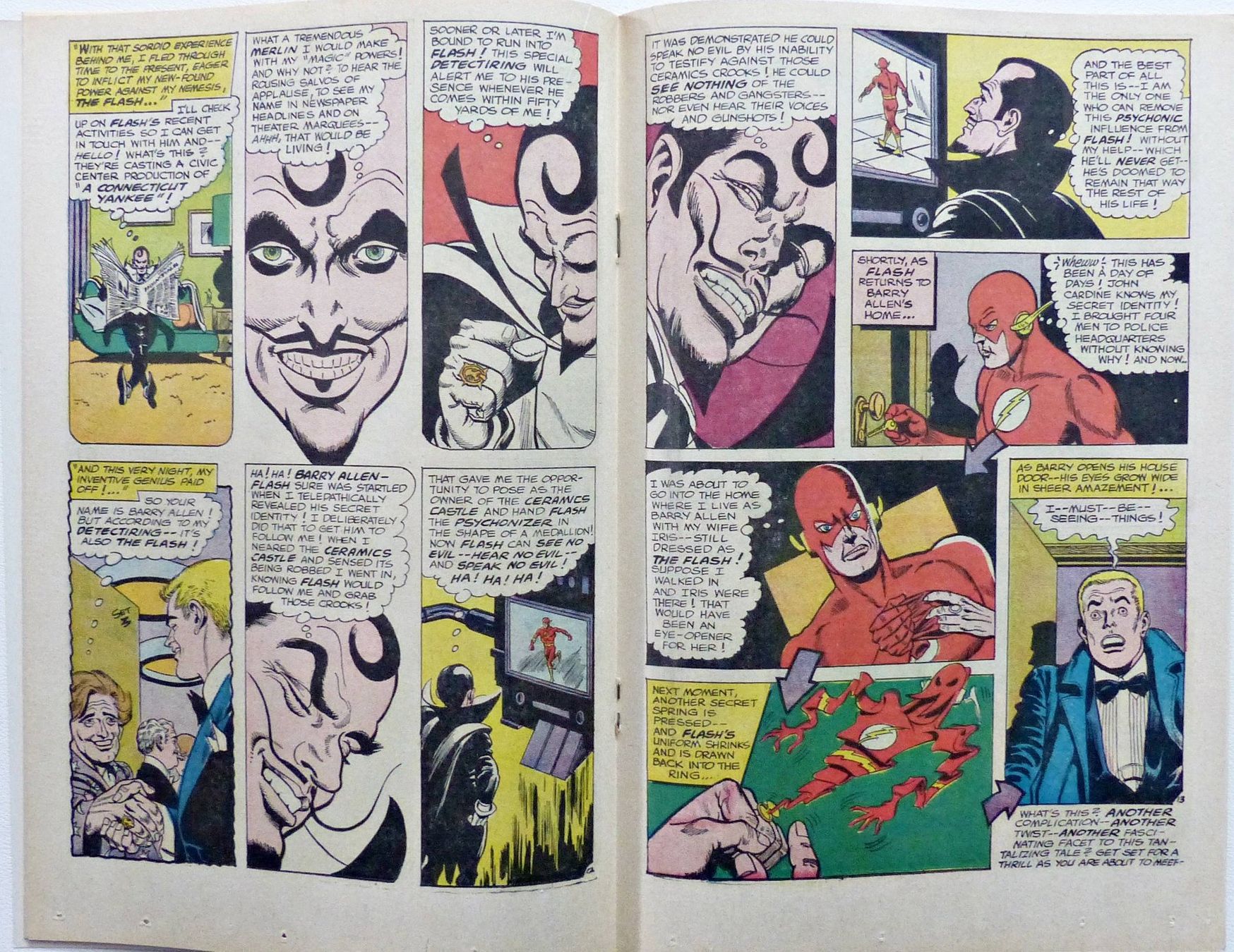 Fumetti: THE FLASH #170 VS. ABRA KADABRA DC COMICS 1967 – Usato da Lugano venduto da YouWantUS 2