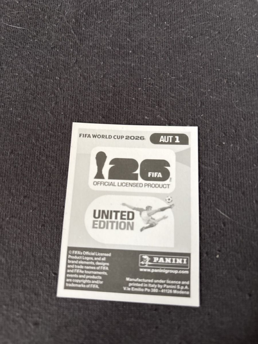 Panini Carte collezionabili: Panini Bild AUT1 – Nuovo e nell'imballaggio originale da Rechthalten venduto da Thierry_89 1