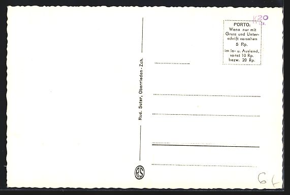 Cartes postales: AK Wetzikon, Bahnhofquartier – D'occasion à Berlin par bartko-reher 1