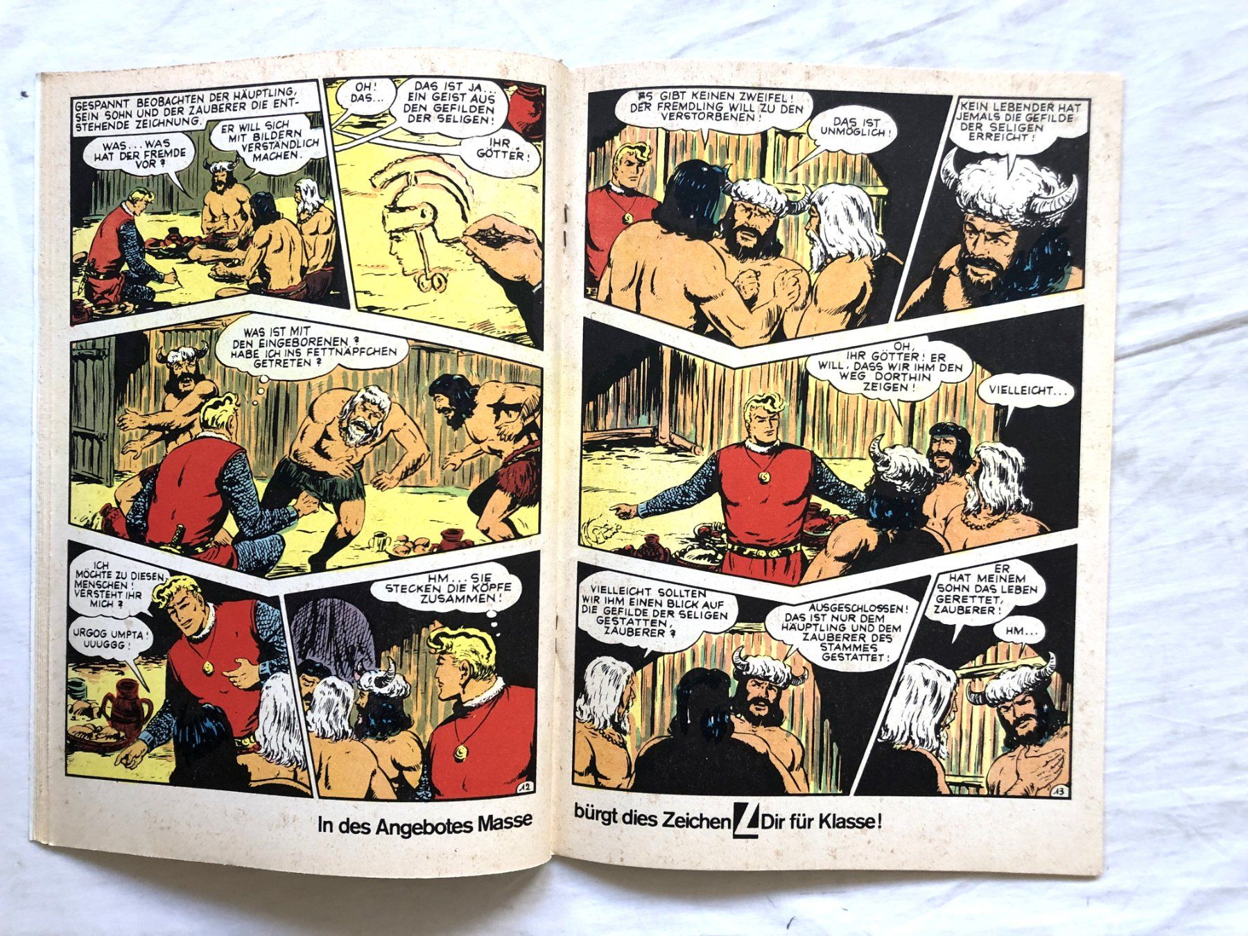 Fumetti: SIGURD - DER RITTERLICHE HELD - Nr.194 – Usato da Schaffhausen venduto da durruti 2