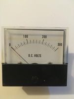 Drehspulinstrument 0-300V DC