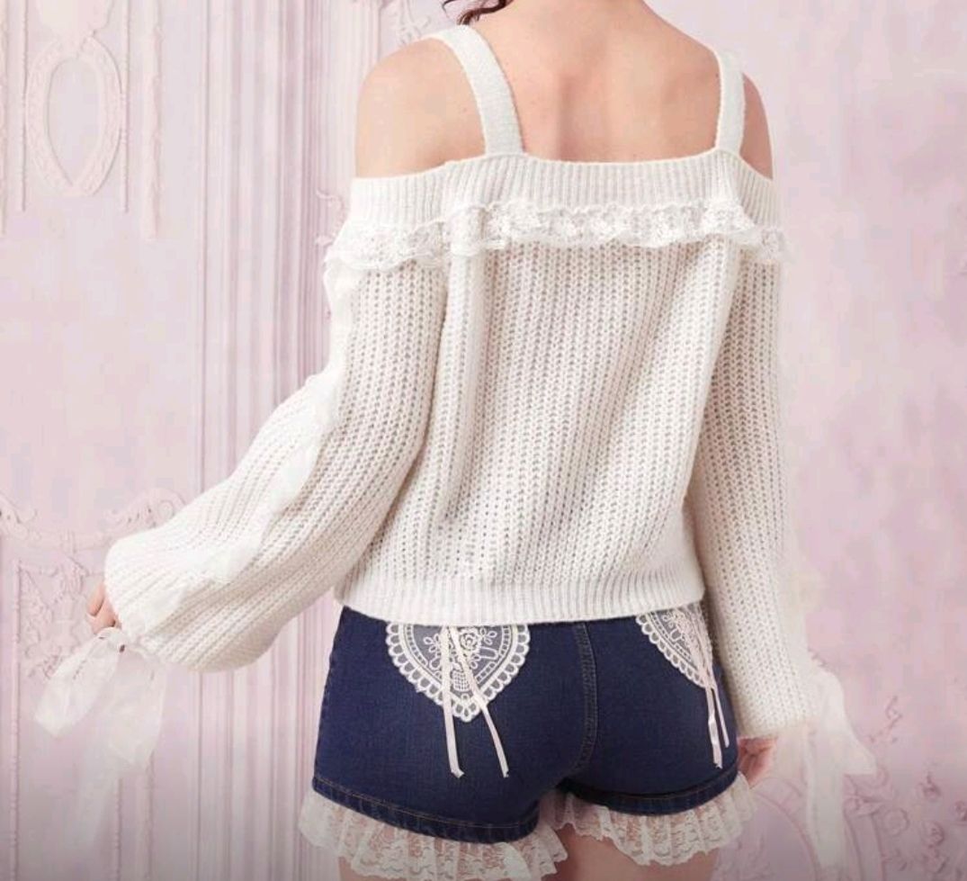 Camicette, T-shirt & Top: Pull en maille blanc, taille M – Nuovo (secondo la descrizione) da Lausanne venduto da Cassandra11 1