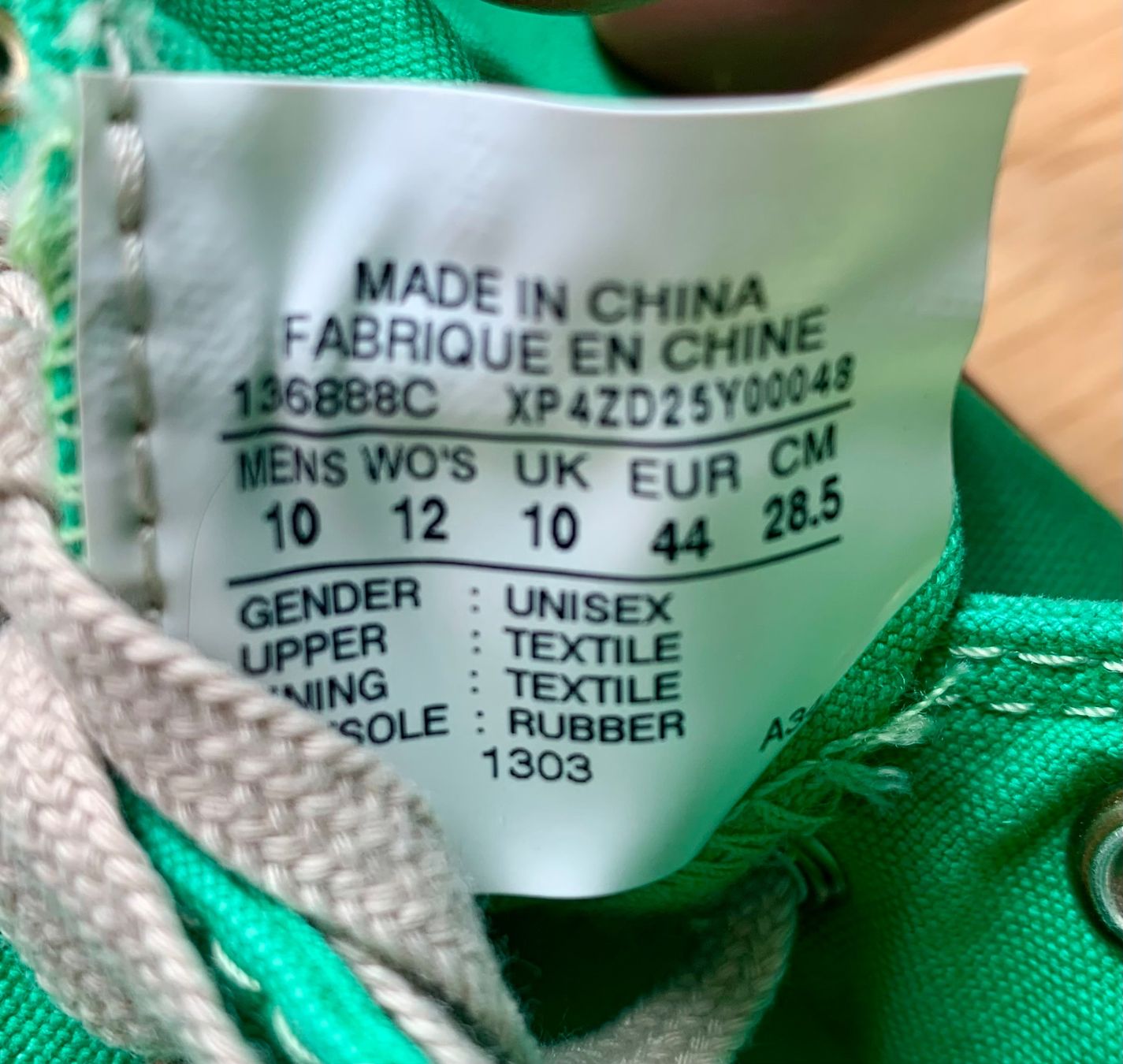 Converse Herrenschuhe: CONVERSE All-Star Hi washed NEU – Neu (gemäss Beschreibung) aus Zürich von Fieber 4