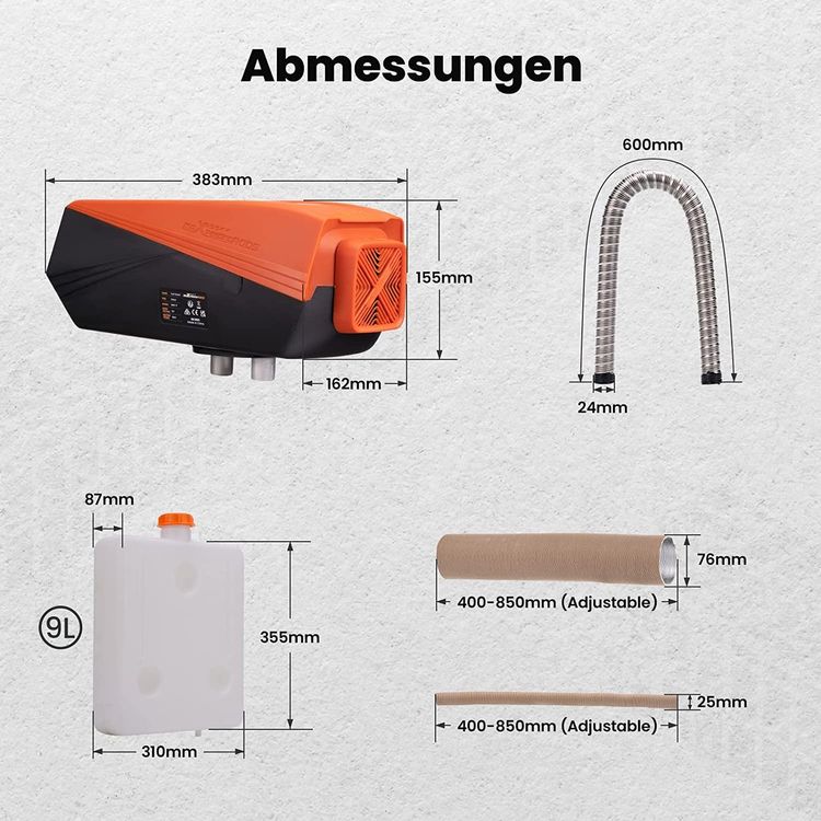 Bootsluftheizungen – Webasto & Eberspächer Mit Marine-Kit Für