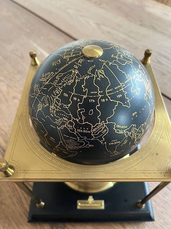 Orologi da terra & Orologi da parete: Royal Geographical Society World Clock – Usato da Zürich venduto da lin_92hw 2