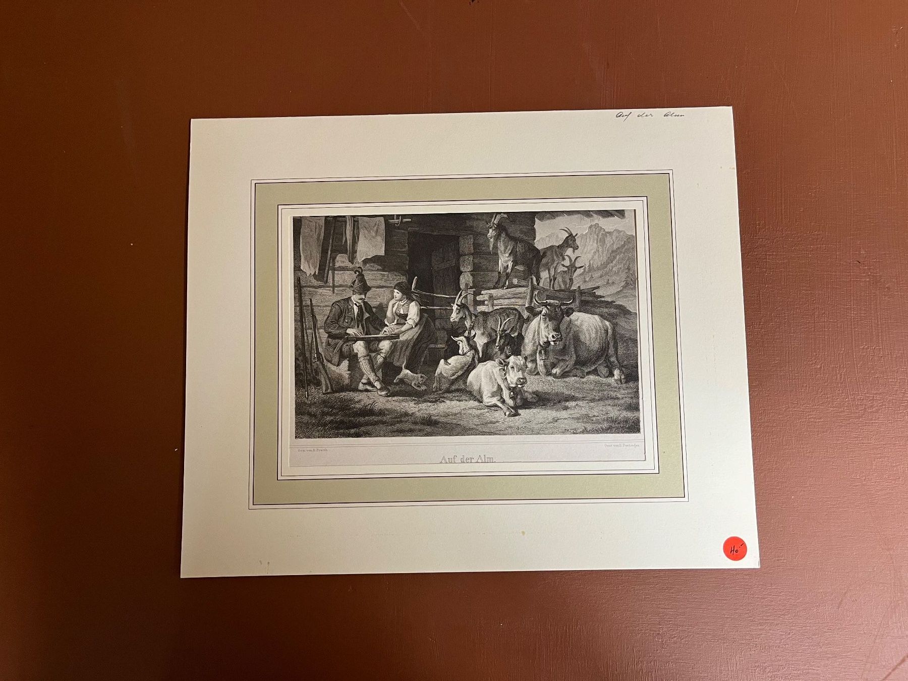 Stiche: Original Stahlstich 19. Jahrhundert – Gebraucht aus Sulz LU von Rex2005
