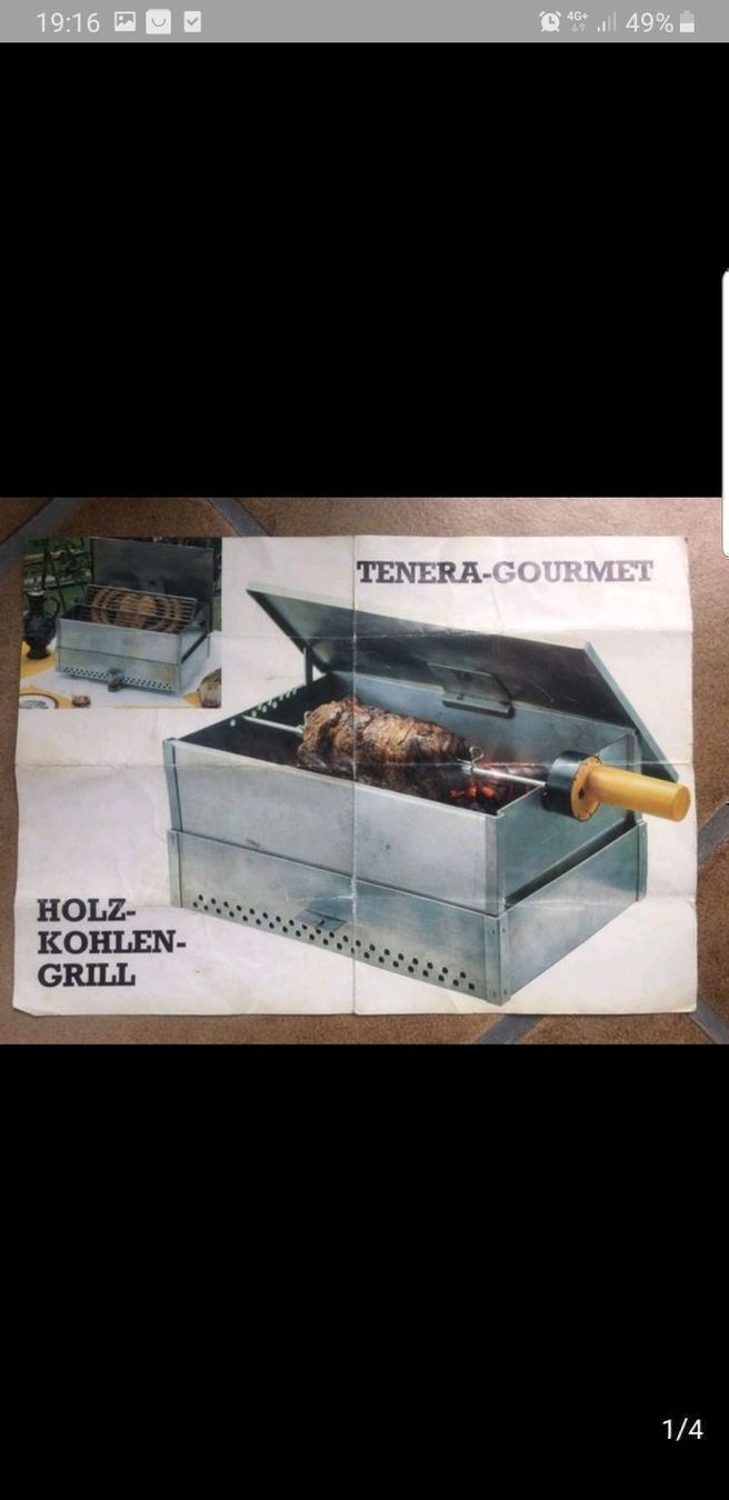 Griglie: Tischgrill Campinggrill – Nuovo e nell'imballaggio originale da Langenthal venduto da Physycer0 9