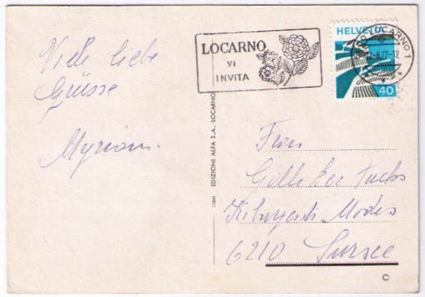 Cartoline postali: Locarno - 5 Bild AK – Usato da Binningen venduto da Mountainrider 1