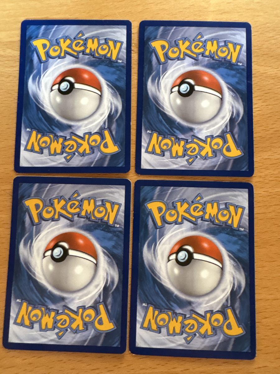 Pokémon Sammelbilder & Trading cards: 4 Diverse Pokemon Karten – Gebraucht aus Balsthal von Sven.sch 1