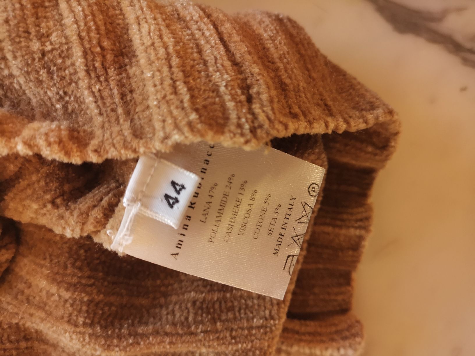 Pulls & Sweat-shirts: Amina Rubinacci, Woll-Cashmere-Seiden Pulli  – D'occasion à Uerikon par pink_flamingo 2