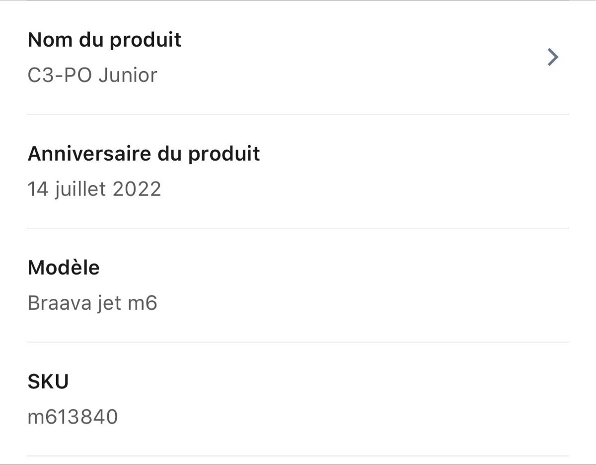 Irobot Aspirapolveri & Accessori: Robot laveur de sol iRobot Braava Jet m6 – Usato da Movelier venduto da yje_y7qj 1