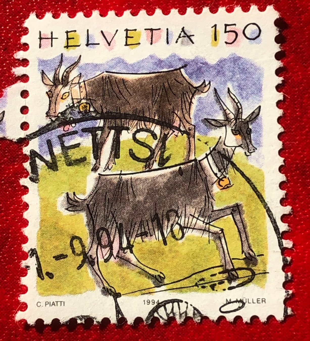 Alle Briefmarken: CH Briefmarken Stempel   – Gebraucht aus Aarau von Billa007