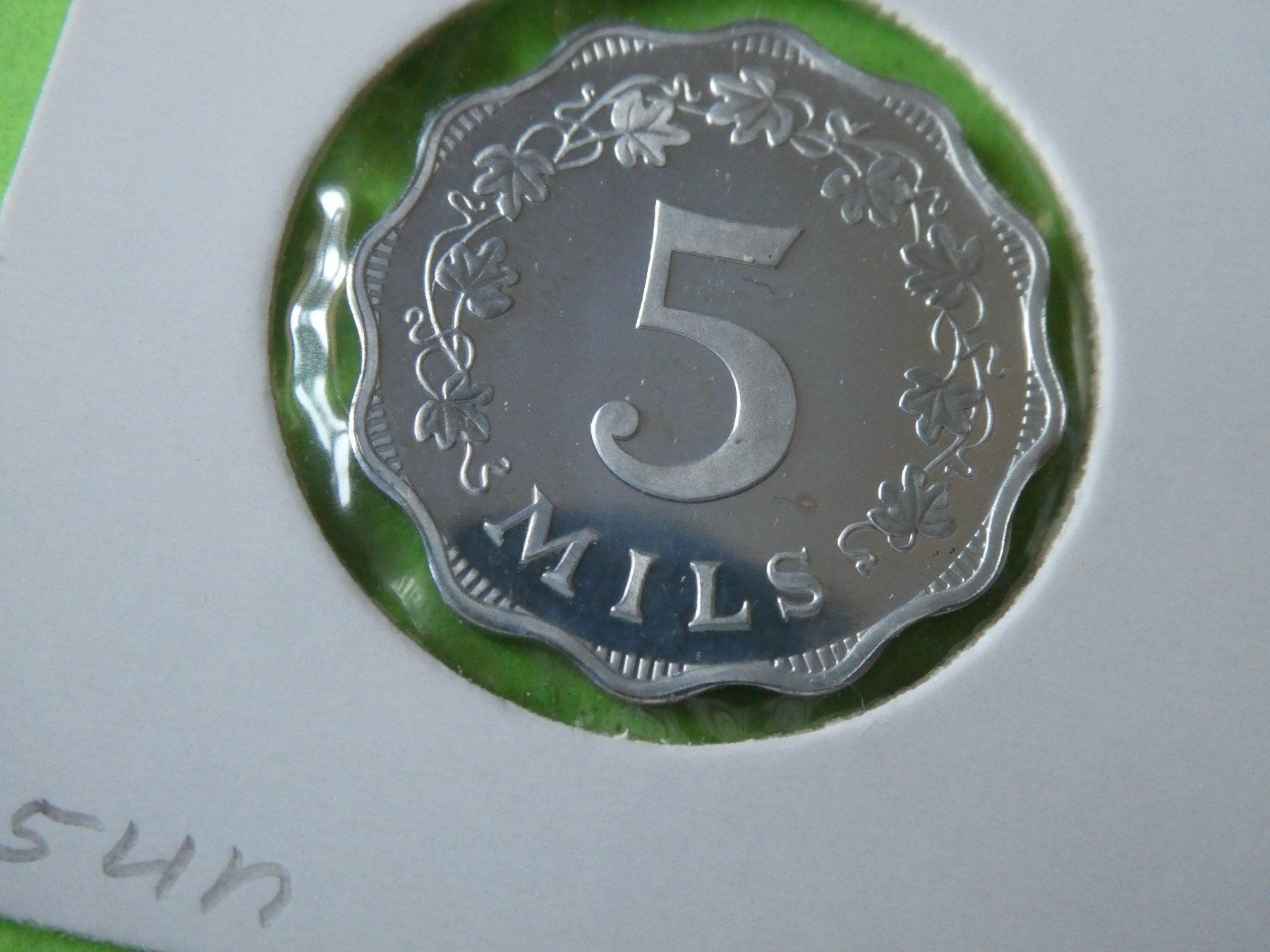 Tutti le monete: Malta 1972, 5 Mils  PP – Usato da Hinterforst venduto da Rohusri 1