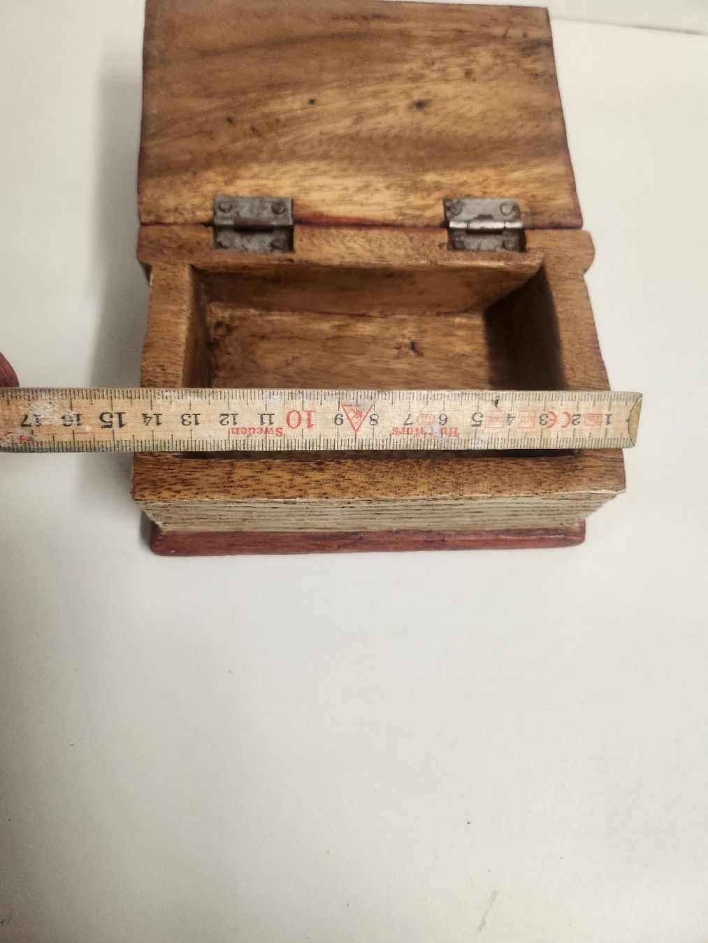 Cassapanche: Schmuckschatulle Katze Holz braun – Usato da Tuggen venduto da Zweitechanceboutique 2