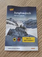 Bon de réduction au Jungfraujoch. Top of Europe