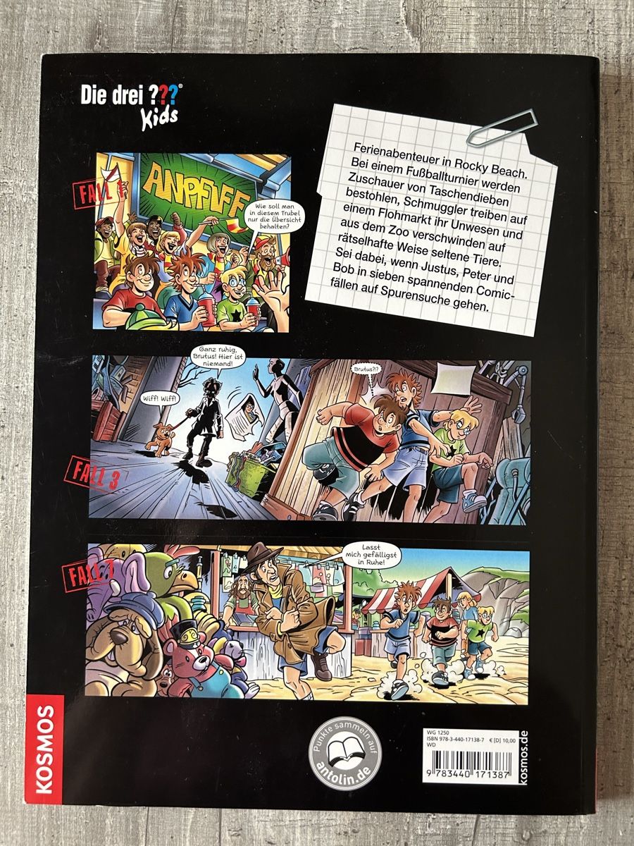 Fumetti: Die drei ??? Fussball Comic – Usato da Brüttisellen venduto da mogador9 1