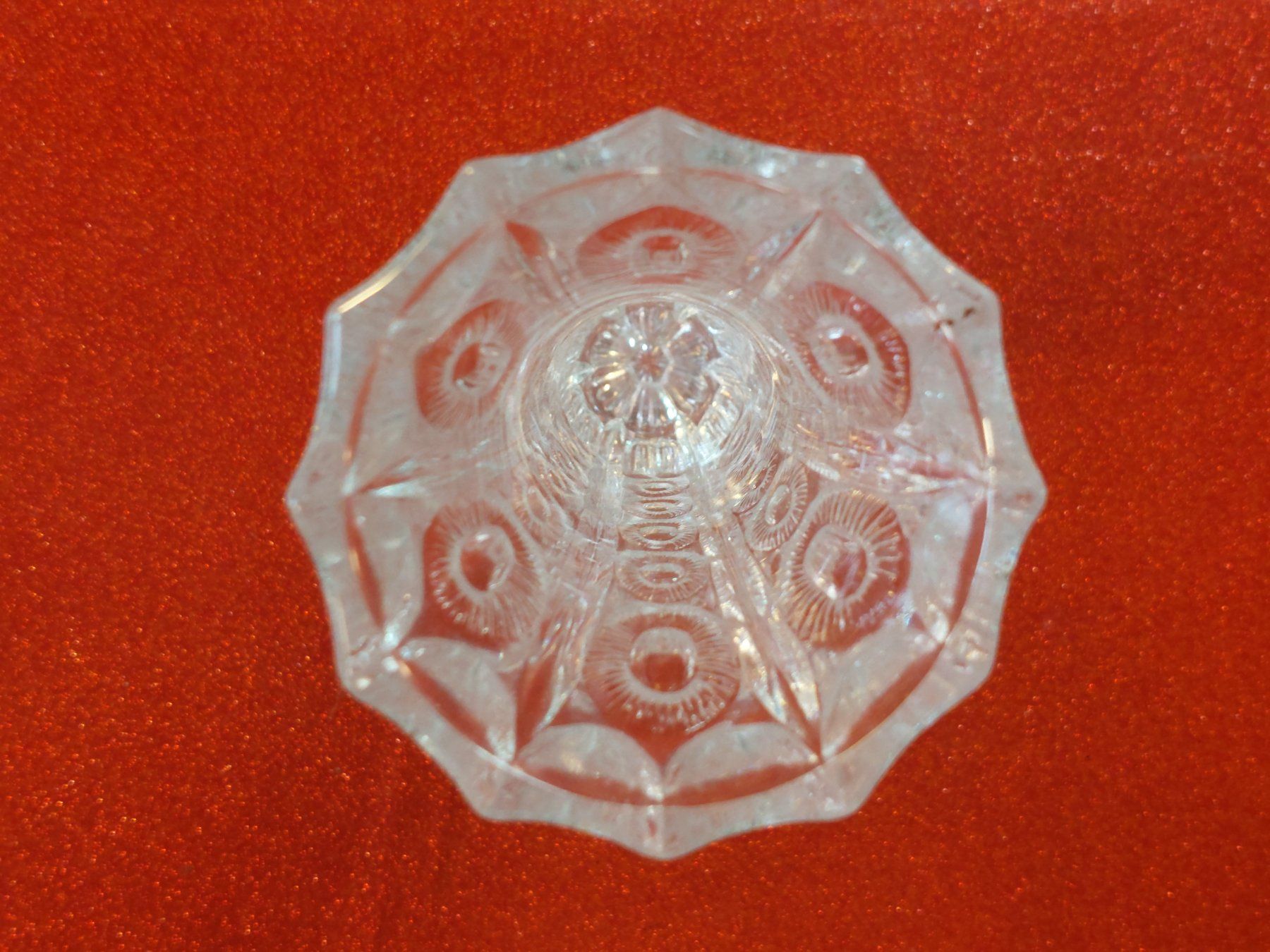 Vasi & Recipienti: Joli vase en verre sur pied – Usato da Lengnau BE venduto da Madame-Minouche 2