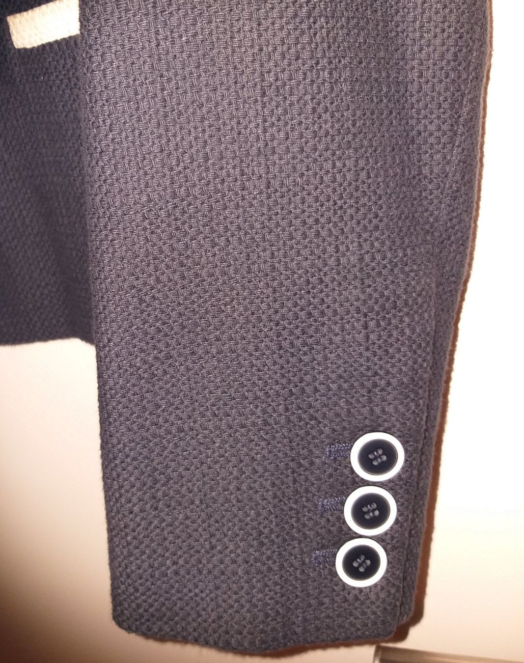 Madeleine Giacche: Wunderschöner Madeleine Blazer, Gr. 38, Navy mit Weiss – Usato da Zell ZH venduto da bouboulela1 3